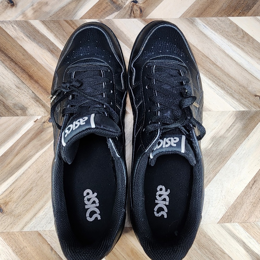 ASICS Japan S Black Triple Black 1191A163-001 Retro Court Shoes Men's Size 12 - Picture 9 of 12